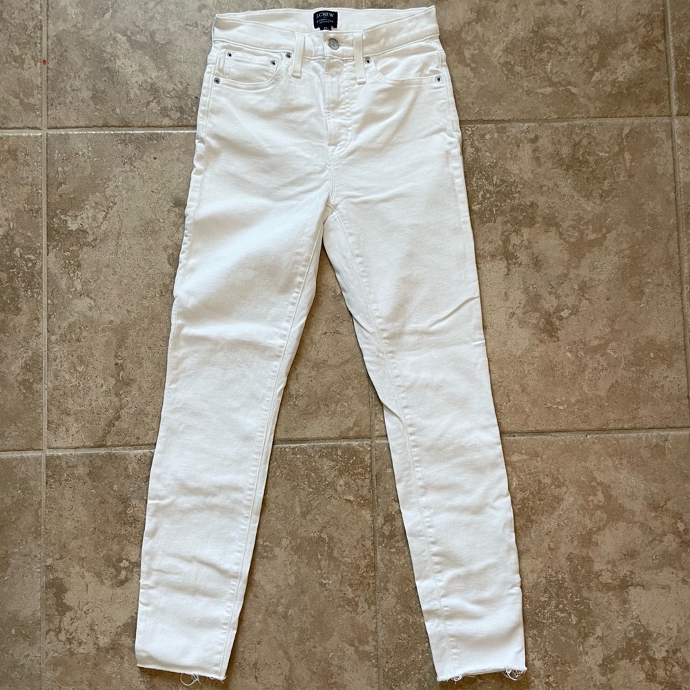 JCrew 10” High-Rise Skinny Jeans